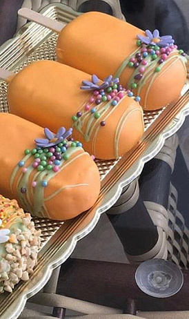 Покрытие-крем "Шокодель" апельсиновый вкус